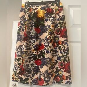 Stitch Fix Pixley Floral Women's Skirt Size Medium